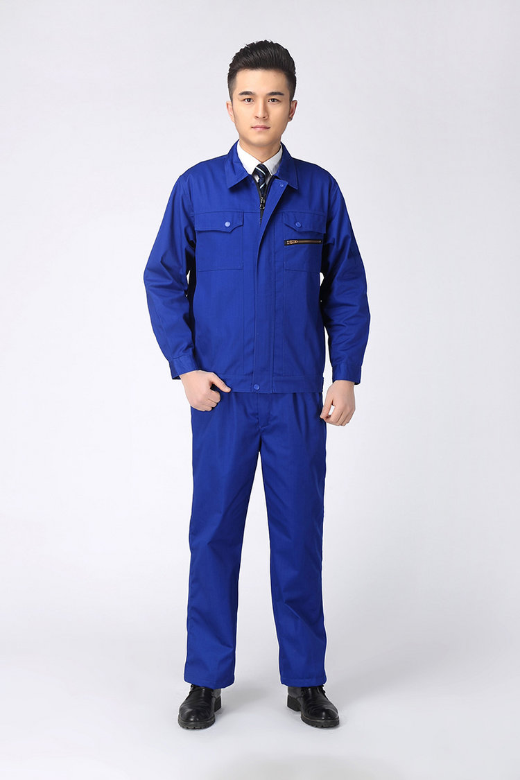 Quần yếm cotton phù hợp với nam giới Bộ phận kỹ thuật khách sạn dài tay Quần áo thợ điện thợ hàn bảo hiểm lao động quần áo các kiểu đồ bộ đẹp