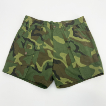 Fidelity test version trial trial-made tropical shorts vintage woodland camouflage pants 80 s old-fashioned military Fan Collection