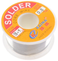 Kena brand low temperature high brightness solder wire 0 8mm 100g roll 63% tin content
