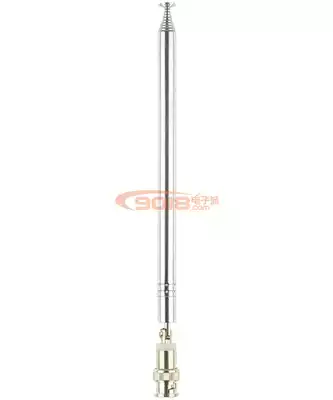 1 2 m 1 m 2 120CM lever antenna telescopic antenna full frequency antenna 65-400MHz BNC Q9 head