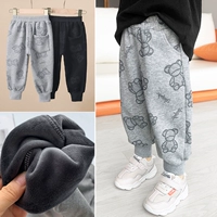 Детские зимние бархатные штаны для мальчиков, коллекция 2022