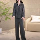 Демисезонный комплект, штаны для отдыха, 2025 года