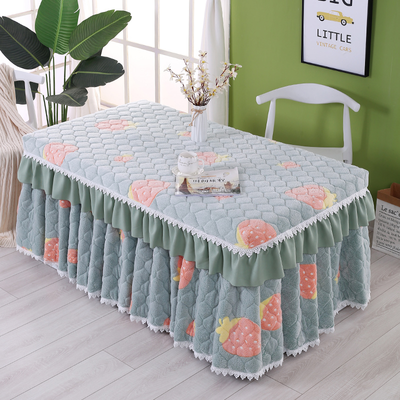 Winter rectangular baking table cover set electric stove cover Baking stove cover baking stove electric heating stove tablecloth new thickened