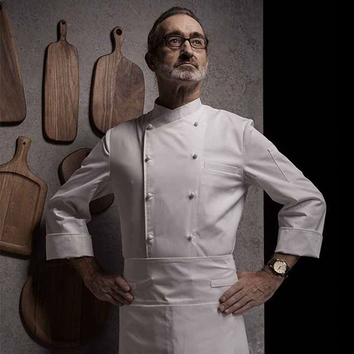 古雷米 Шеф -поварная одежда мужская длинная рукава весна и летние западные блюда ресторан ресторан ресторан обратно кухонная одежда шеф -повара Женщины