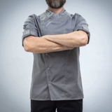 古雷米 Шеф -повара обслуживание мужская семерые рукав осенний винный ресторан ресторан для выпечки