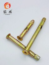 Head countersunk head galvanized expansion bolt Le M6 cross M8 built-in 10-inch internal expansion screw M explosive flat