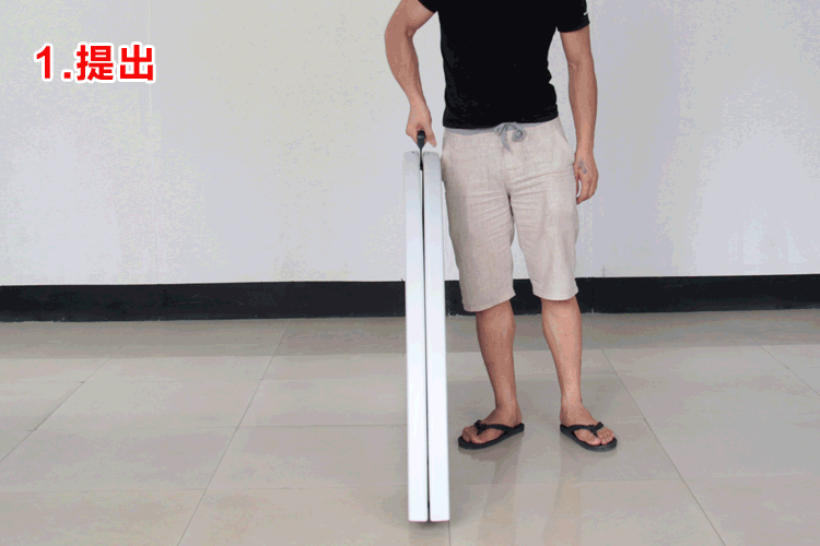 bàn tròn xếp gọn tulip