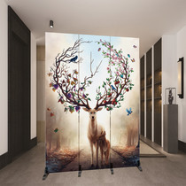 Nordic screen partition wall Living room bedroom small apartment modern simple mobile folding screen Home decoration folding screen