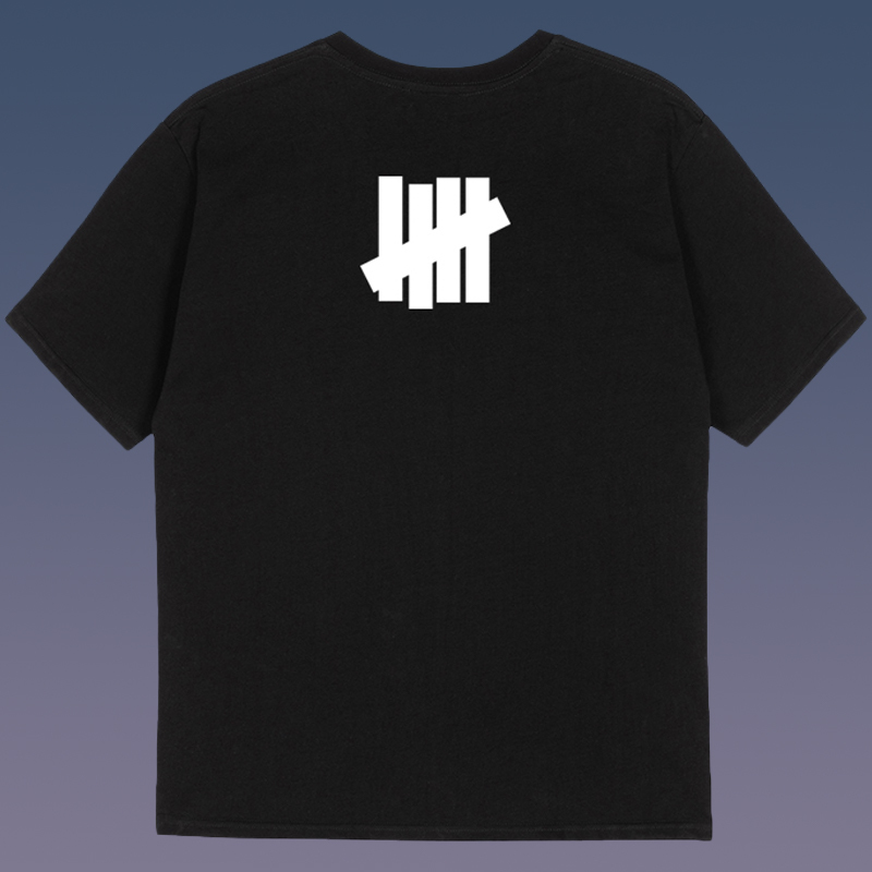 Unbeatable Five Stripes Hiauto Und Summer Crew Neck Short Sleeve Logo Letter Print Unisex Couple T-Shirt