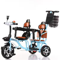 Solid Fetus_lan Color+Push Bar+Double Guardrail+Music+Big Hanging Bag