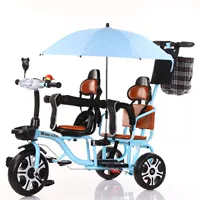 Solid Fetus_ Blue+Push Bar+Double Guardrail+Music+Orchid Embrella