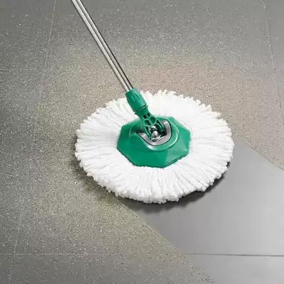 Beautiful elegant green planet water throwing mop accessories pole disc stopper cloth head original accessories