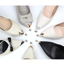 Shoe tip protection head anti-kick stick artifact high-heeled shoes pointed shoes toe protection tip protector anti-bursting metal pullover