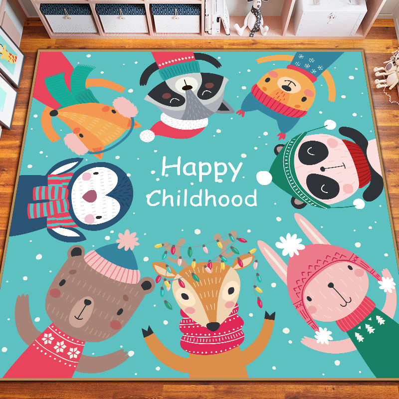 Baby Baby Boy Premises Blanket Ground Mats Play Cushion Toy Cushion Living-room Fence Reading Area Crawl Mat Customizable