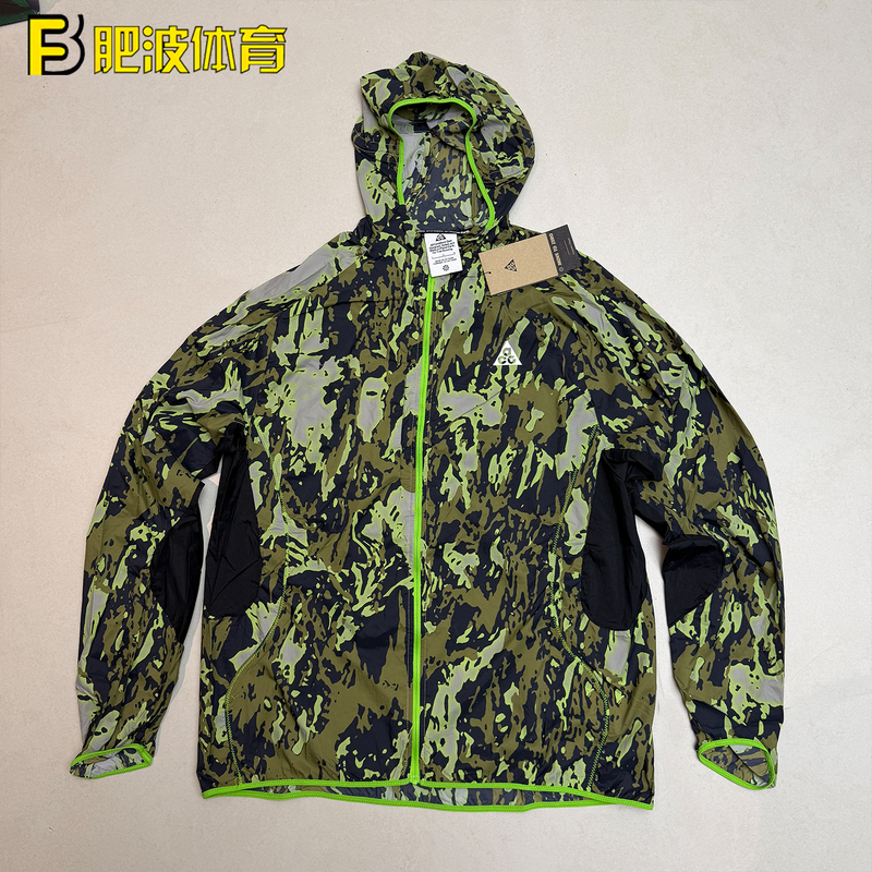 Nike Acg Logo Outdoor Functional Waterproof Packable Lightweight Sports Casual Skin Jacket If2172-009 Nike Acg Logo Outdoor Functional Waterproof Packable Lightweight Sports Casual Skin Jacket If2172-009