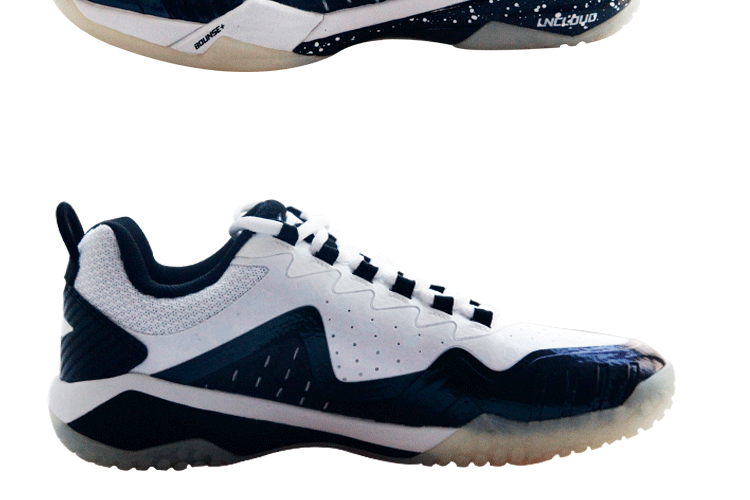 2019 chính hãng giày cầu lông Li Ning bóng trước 4 đá Yuqi giày thoáng khí chống sốc hấp thụ mùa hè AYAP019 pro4.0 - Giày cầu lông giày tập gym nam