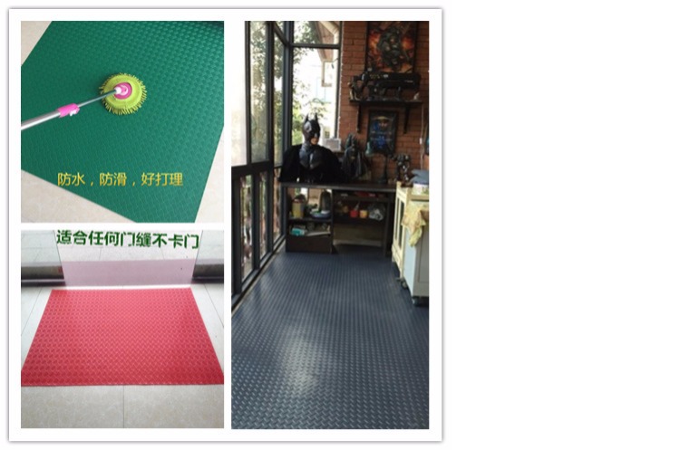 Có thể cắt thảm phòng tắm PVC nhựa đỏ thảm thảm cửa thảm thảm sàn nhà không thấm nước thảm nhà thảm xốp cho bé