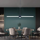 Nordic Minimalist Restaurant Chandelier Modern Simple Light Luxury Dining Table Lamp Designer Bar Long Restaurant Lamp