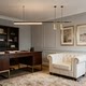 Designer Light Luxury Dining Table Restaurant Lamp, Simple Modern Linear Dining Room Lamp, Italian Minimalist Bar Counter Pendant Lamp