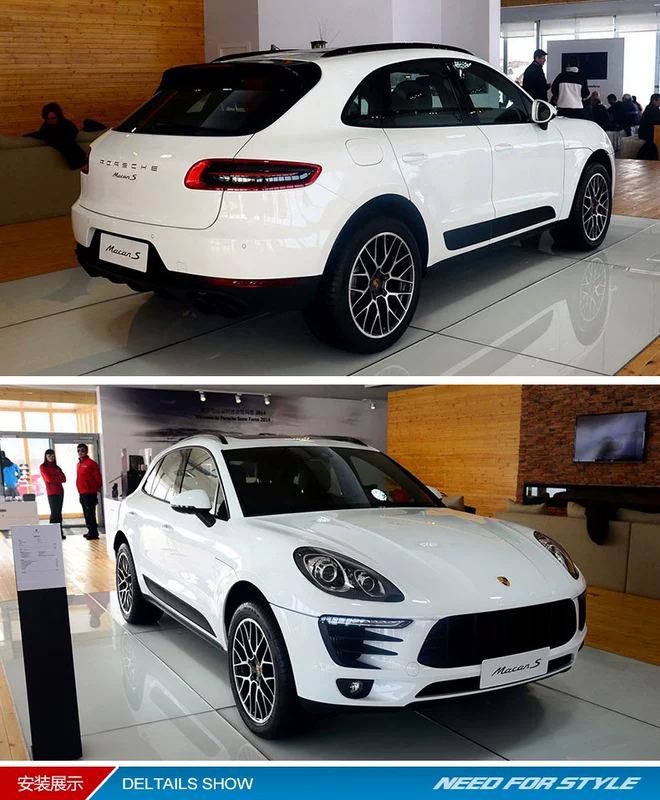 ✅19 giá đỡ hành lý mới của Porsche Cayenne Giá đỡ mái Maca macan sửa đổi phụ kiện chân đế du lịch gốc - Roof Rack giá để đồ nóc xe ô tô