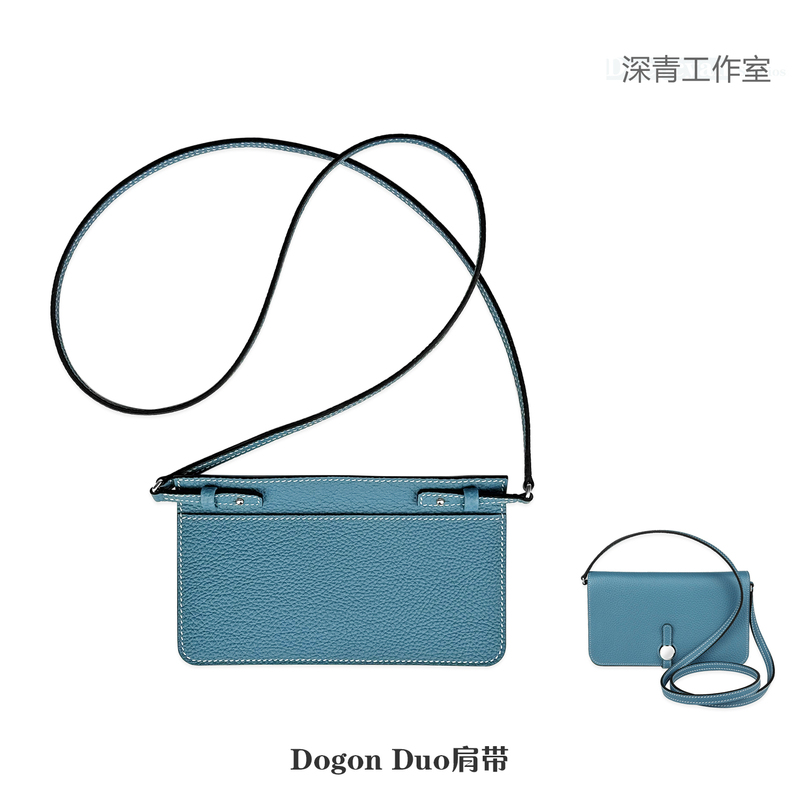 Original Shoulder Strap Dogon Duo Passport Holder Modification Suitable for Hermes Wallet Crossbody Togo Leather Original Shoulder Strap Dogon Duo Passport Holder Modification Suitable for Hermes Wallet Crossbody Togo Leather