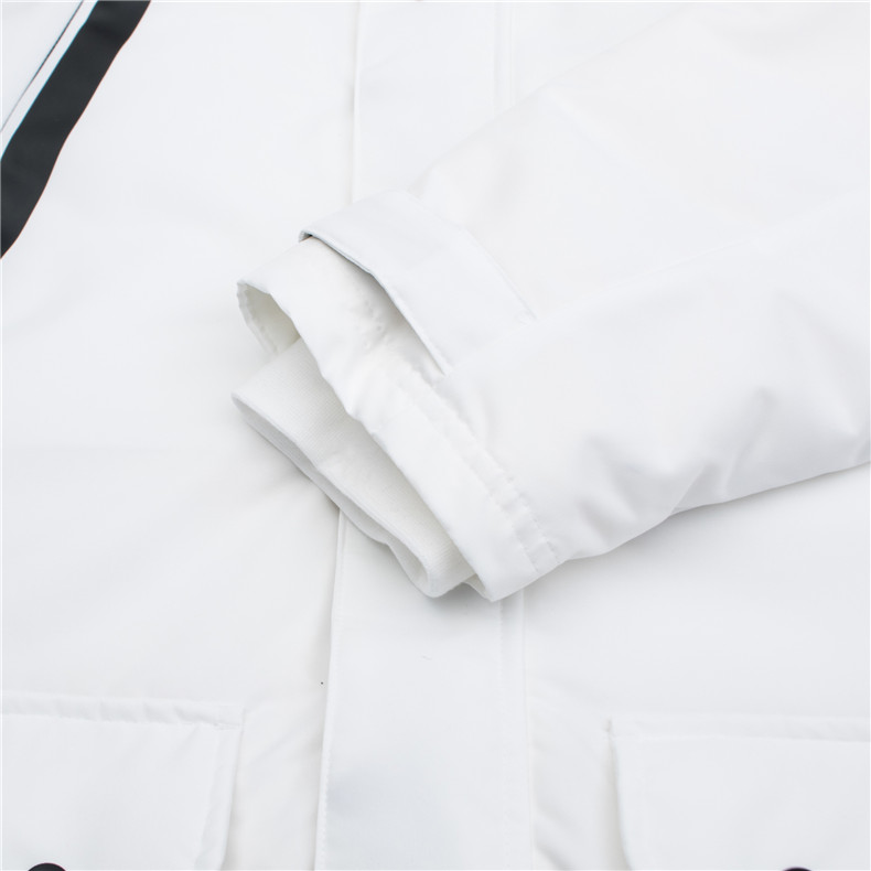 Adidas nam 2018 mùa đông mới trùm đầu ấm áp dài quần áo cotton thể thao xuống áo khoác CZ0622 áo phao hàn quốc