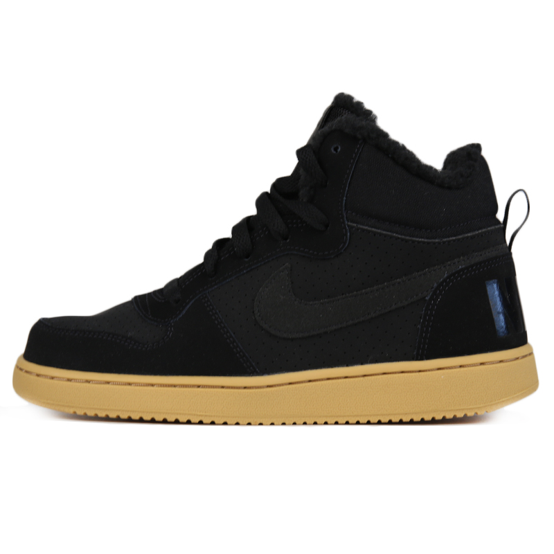 Giày nam và nữ của NIKE Nike COURT BOROUGH GS cao để giúp cộng với đôi giày nhung ấm áp AA3458-002 - Giày dép trẻ em / Giầy trẻ giày sneaker trẻ em nam