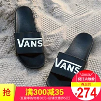 Vans vans dép nam mùa hè đích thực giày bãi biển màu đen thể thao giản dị dép dép VN0004KIIX6 dép bitis