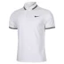 Nike nam 2018 mùa thu mới ve áo thoáng khí quần vợt thể thao POLO áo sơ mi ngắn tay 830848-100