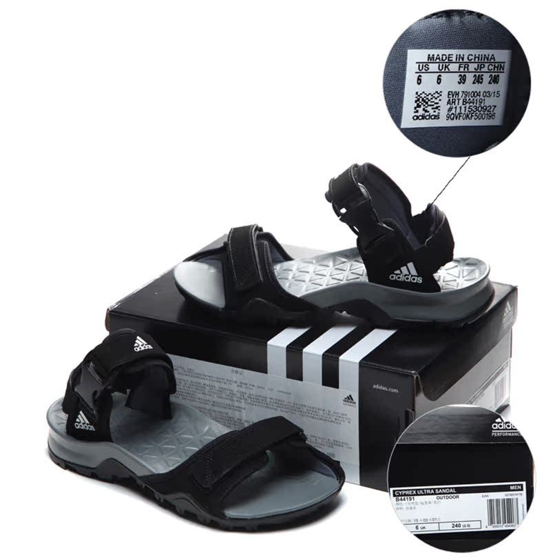 Adidas OUTDOOR 2018 hè nam ngoài trời thoáng khí quai dép thể thao B44191 dép quai hậu adidas