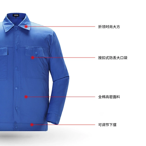 Хлопковые летние тонкие нарукавники для работы, комплект, синяя износостойкая униформа медсестры, короткий рукав