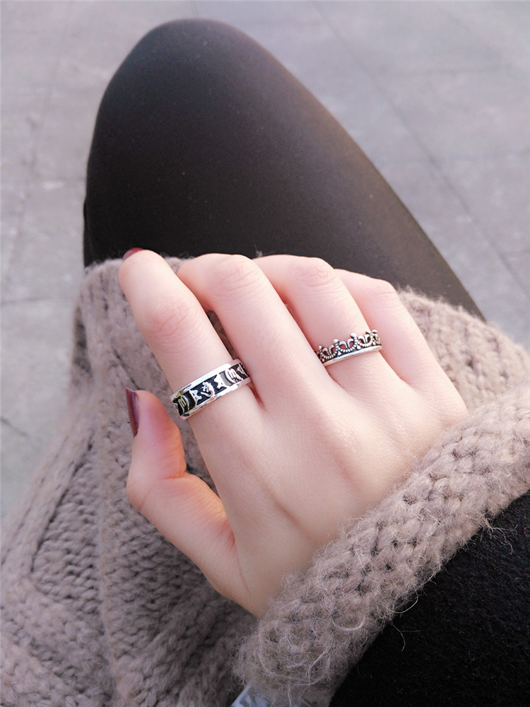 Bague mixte OTHER   en Acier au titane - Ref 3086686 Image 8