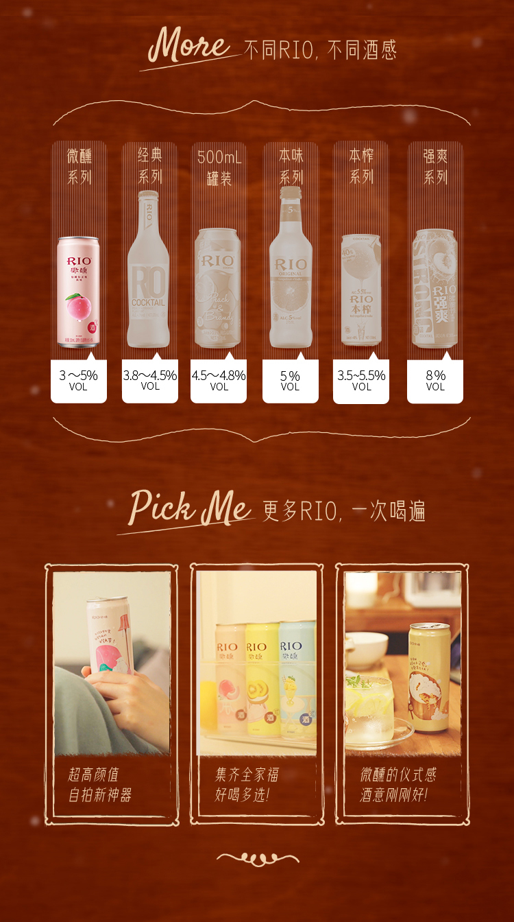 rio锐澳 圣诞主题鸡尾酒 330ml*10罐 图10