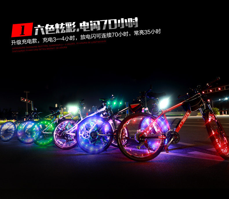 Eclairage pour vélo KINGSIR - Hot Wheels Lumières - Ref 2397984 Image 29