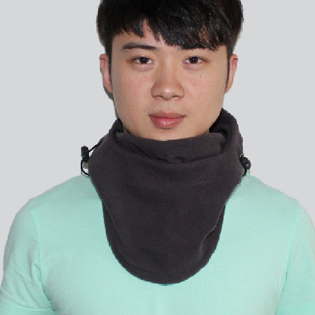 Winter riding outdoor cold-proof bicycle electric bicycle fleece hat mask windproof and dust-proof headgear face mask neck scarf for men and women