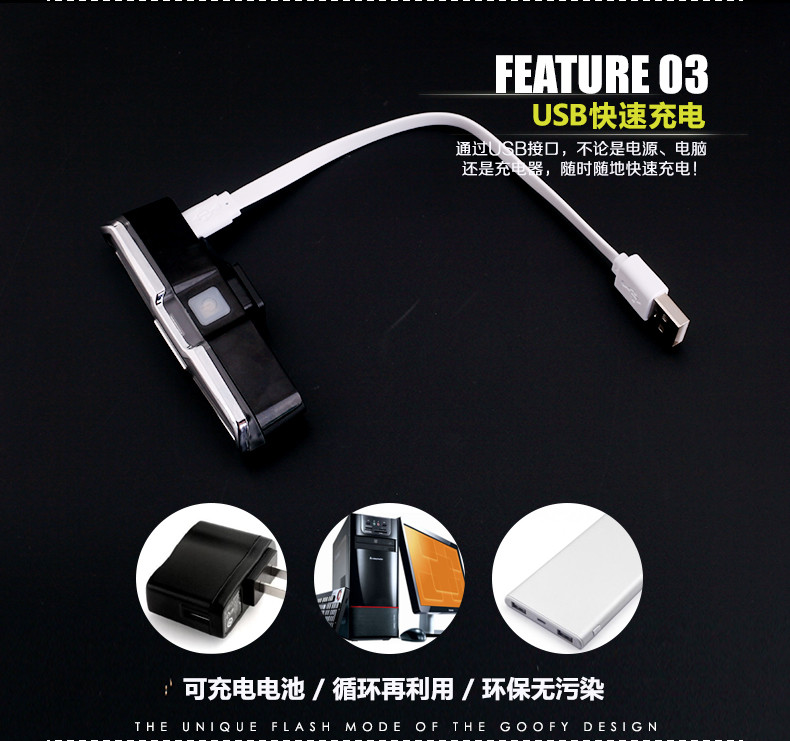 Eclairage pour vélo KINGSIR - Taillights - Ref 2398635 Image 7