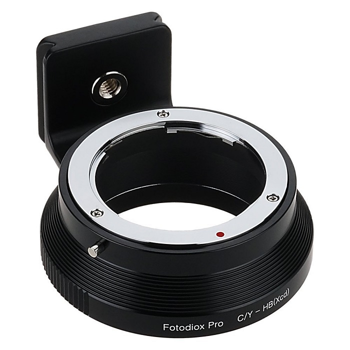 Contax CY lens in Fotodiox, USA, turns Hasselblad Hasselblad Hasselblad X1D-50c connecting ring