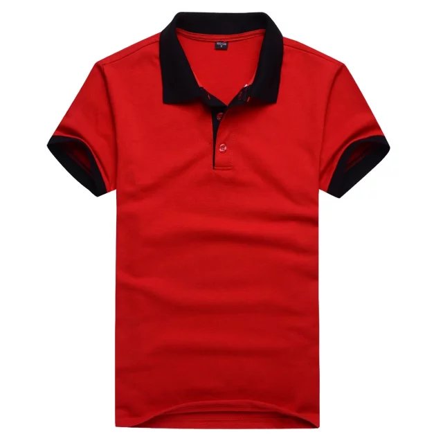 Áo liền quần mùa hè áo thun tùy chỉnh ngắn tay áo polo nam cotton và phụ nữ dụng cụ in logo tùy chỉnh áo polo nam đẹp