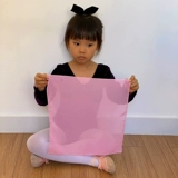 舞蹈丝巾 У детского тестового шарфа в детской платформе есть девушка, исполнившая реквизит Jiazhou Yangge