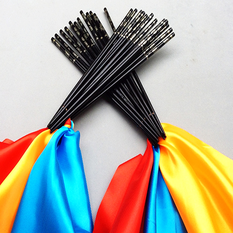 Mongolian Dance Chopsticks Black Dancing Chopsticks Adults Art Examination Chopsticks Dance Chopsticks Performance Props Lengthened Square Dance Chopsticks