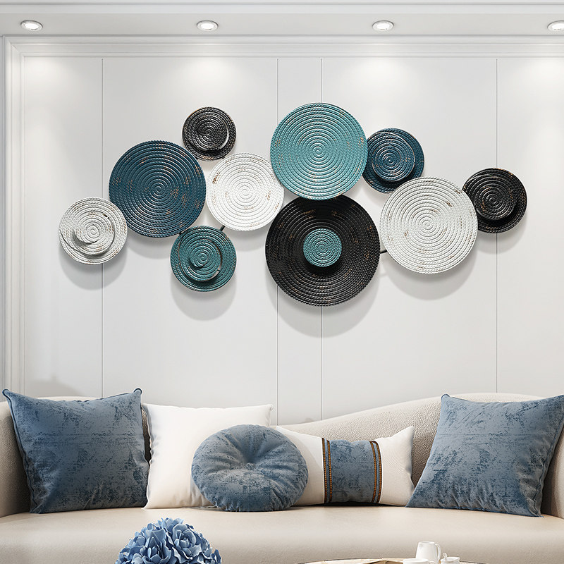 Light Extravagant Nordic Decoration Home Iron Art Wall-mounted Creative Bedroom Living Room Art Pendant Fashion Wall Accessories Hotel Wall