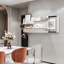 Nordic multifunction solid wood electric meter box decoration painting distribution box sheltering creative storage box electric brake box shelve