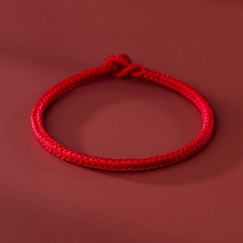 Zeroing in the present year Red ropes pure hand woven praying for futher hand Alchemy lovers' hand alchemy can be worn pendants