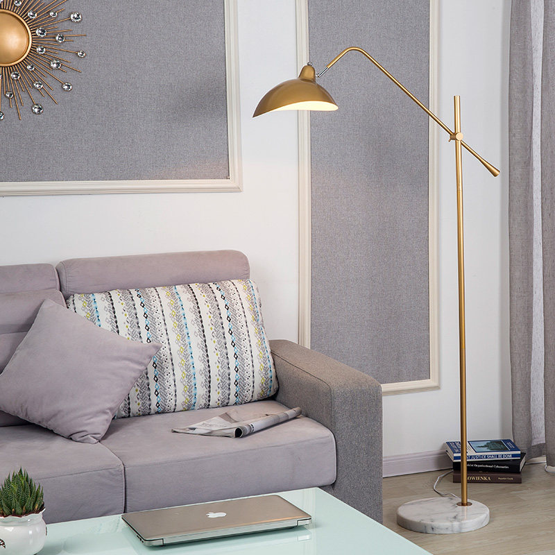 American Countryside Floor Lamp Living Room Nordic Bedrooms Book House American Brief Postmodern Standing Reading Floor Lamp