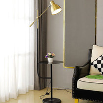 Nordic Living room Bedroom Bedroom headboard FLOOR LAMP MODERN MINIMALIST NET RED SOFA INS LIGHT LAVISH MARBLE GROUND LAMP