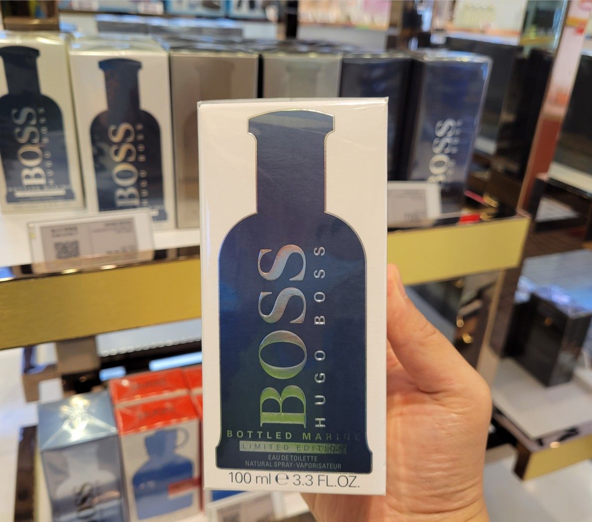 2022年限量版Hugo Boss BOTTLED MARINE淡香水，538元值得入手吗？_香水