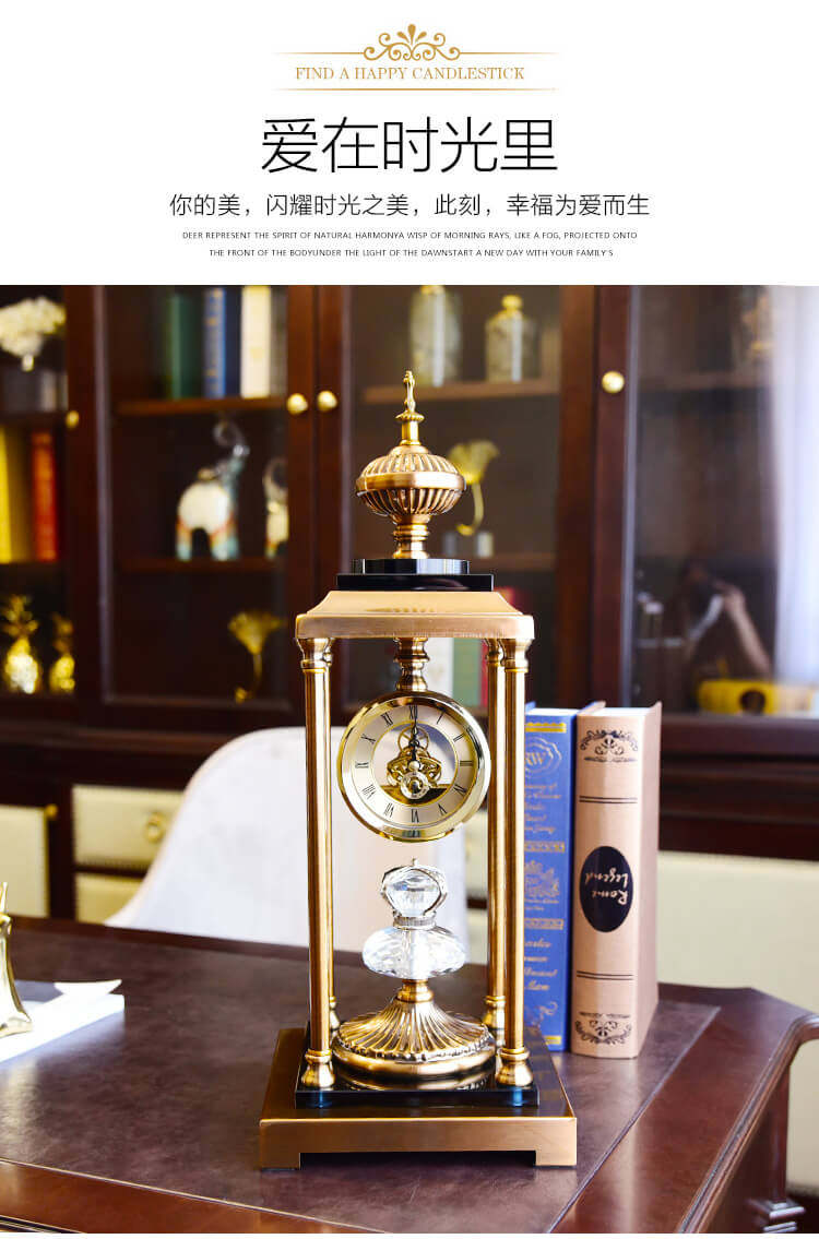 Вилла, креативные часы для гостиной, декор, европейский стиль, в американском стиле 