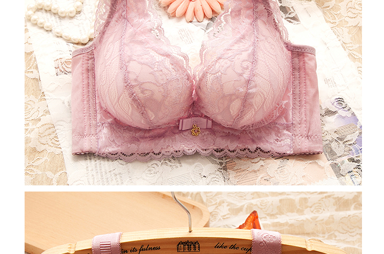 Sexy không có vòng thép trên hỗ trợ áo ngực dày đồ lót cô gái ngực nhỏ ngực phẳng điều chỉnh loại nhận áo ngực áo lót k dây