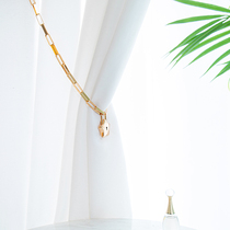  Curtain straps A pair of Nordic creative tie straps Tie ropes Simple modern decoration light luxury curtain buckle clip accessories