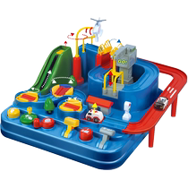 Voiture Voiture Grand Aventure Parking Lot Boy Toys Children Puzzle Small Train Railcar Taxiing Girl 3 ans 4